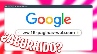 15 PAGINAS WEB para PERDER TU TIEMPO 🧠 [upl. by Nuahsak]