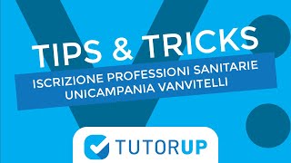 Iscrizione Professioni Sanitarie VANVITELLI [upl. by Pacificia]