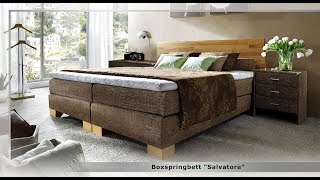 Boxspringbett quotSalvatorequot [upl. by Nohsar240]