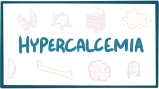 Hypercalcemia  causes symptoms diagnosis treatment pathology [upl. by Cirek]