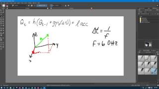 IMU Data Processing with Complementary Filter and Intro to GUIs in Matlab [upl. by Retluoc830]