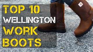 Top 10 Best Wellington Work Boots [upl. by Laura]