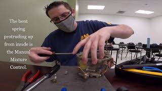 Aircraft Maintenance School Carburetor Project [upl. by Toft]