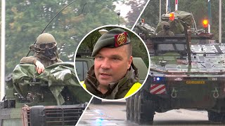 Grote militaire oefening vanaf de oirschotse kazerne [upl. by Wichern]