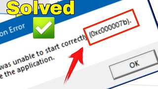 How to Fix Error 0xc00007b The Best Method win 781011 [upl. by Haidabej]