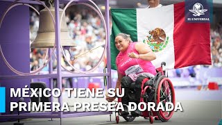 México gana su primera medalla de oro en Juegos Paralímpicos de París 2024 [upl. by Bernardine715]