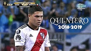 Juan Fernando Quintero 201819 ● Skills ● RIver Plate  HD [upl. by Ennahoj594]