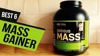 TOP 6 BEST Mass Gainer 2021  For All Body Types [upl. by Bremser]