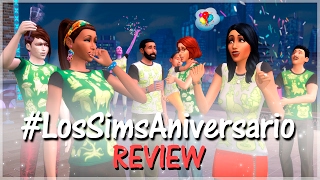 Actualización febrero Los Sims 4  REVIEW  LosSimsAniversario [upl. by Eerdna]