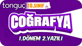 10Sınıf Coğrafya 1Dönem 2Yazılıya Hazırlık 📑 2024 [upl. by Scever148]