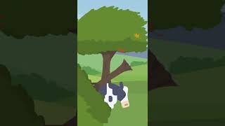 Cow and Gorilla  The Jungle Story  Cartoon  cartoonstories [upl. by Ferreby312]