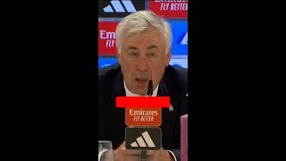 ANCELOTTI sobre la LESIÓN de HOMBRO de VINICIUS [upl. by Aray]