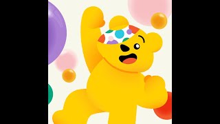 BBC Children in Need  Pudsey Redesign Woohoo Animation 2022 [upl. by Finnegan]