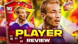 90 GOLAZO HERO NAKATA SBC PLAYER REVIEW  FC 24 Ultimate Team [upl. by Daffi]