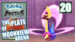 Pokemon Legends Arceus  The Plate of Moonview Arena  Mission 23 Gameplay Walkthrough Part 20 [upl. by Emmaline940]