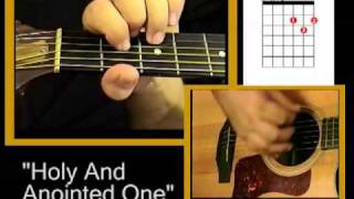 Christian Guitar Chords  quotHoly and Anointed Onequot [upl. by Aihsad]