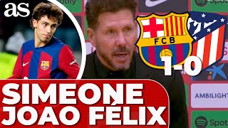 SIMEONE responde al GOL de JOAO FÉLIX  FC BARCELONA 1  ATLÉTICO 0 [upl. by Menken109]