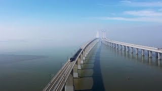 China opens its fastest crosssea highspeed railway [upl. by Dj]