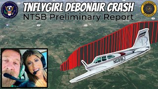 NTSB Prelim Report TNFlygirl Fatal Crash 7 Dec 2023 [upl. by Verlie]