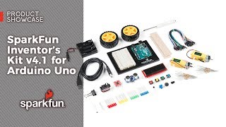 Product Showcase SparkFun Inventors Kit v41 for Arduino Uno [upl. by Ennyrb]