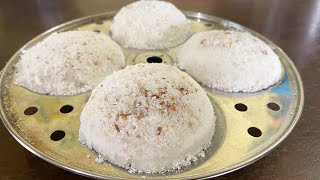 Puttu Recipe  Puttu in Idli Plate  How to make Puttu Filling  Kerala Puttu Recipe [upl. by Barraza815]