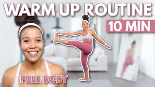 Do This Warm Up Before Your Workouts  10 Min Full Body Warm Up Routine  growwithjo [upl. by Harv]