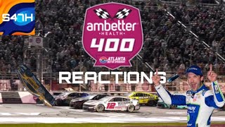 2024 AmBetter 400 REACTIONS [upl. by Atiluap]