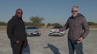 2023 BMW M340i vs MercedesAMG C43 [upl. by Ylurt]