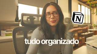 um método pra organizar a vida Segundo Cérebro no Notion [upl. by Rodmann]