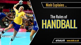 The Rules of Handball Team Handball or Olympic Handball  EXPLAINED [upl. by Tal]