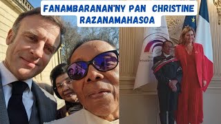 FANAMBARANANNY PAN CHRISTINE RAZANAMAHASOA [upl. by Bazar]