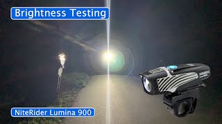 🚴‍♂️ Unveiling the Brilliance of NiteRider Lumina 900 Bike Light Nighttime Brightness Test 🌙 [upl. by Brouwer751]