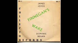 James Joyce  Dominic Behan ‎– Finnegans Wake The Songs Of James Joyce  1959  Vinyl Rip [upl. by Tiemroth]