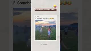 Day 1 Somebody gave me fire 😂🤣😂meme memes men women funny reels reelsinstagram reelsvideo [upl. by Einahets261]