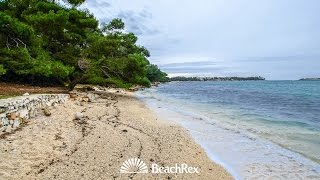 beach Zlatni Rt Rovinj Croatia [upl. by Alwin]