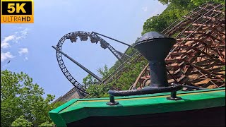 Thunderation POV 5K Worlds BEST MINE TRAIN Silver Dollar City Branson MO [upl. by Tareyn885]