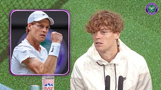 How he turned around the matchups  Jannik Sinner  Fourth round Press Conference  Wimbledon 2024 [upl. by Eleph]