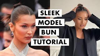 Sleek Bun Tutorial  How To [upl. by Ailedo]