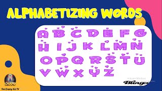 Alphabetizing Words [upl. by Courtenay]