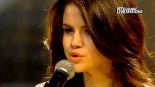 HD Selena Gomez amp the Scene  Naturally MTV Session Live Session Video HD [upl. by Seilenna]