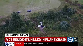 Four CT residents killed in Vermont Plane crash [upl. by Servetnick]