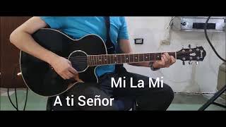 A ti Señor canto de ofertorio con letra y tonos Cantos para misa [upl. by Ahsemad157]