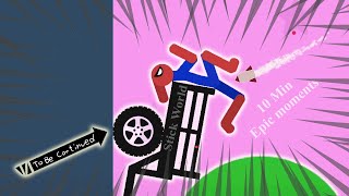 10 Min Best falls  Stickman Dismounting funny and epic moments  Like a boss compilation 388 [upl. by Renaud681]