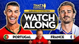 PORTUGAL vs FRANCE LIVE EURO 2024 with Mark GOLDBRIDGE LIVE [upl. by Aivatnuhs840]