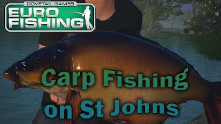 Lets Play  Dovetail Games Euro Fishing  Carp Fishing Guide to St Johns Xbox One PC PS4 [upl. by Phionna270]