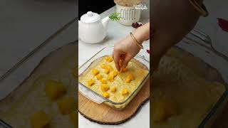 Mango Rabdi Cake 🥭 ytshorts youtubeshorts cakes [upl. by Kcirredal]