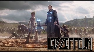 Thor Arrives In Wakanda With Led Zeppelins Immigrant Song  HDDVD VERSION [upl. by Froma]