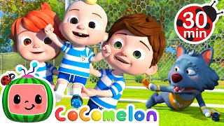 The Soccer Song  CoComelon  Kids Cartoons amp Songs  Healthy Habits for kids [upl. by Ainitsirhc69]