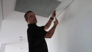 Breath of Fresh Air How to Clean Your Ducted Air Conditioning Return Air Filter [upl. by Haizek]