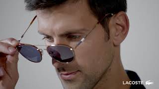 Lacoste Eyewears Novak Djokovic Collection [upl. by Claudius]